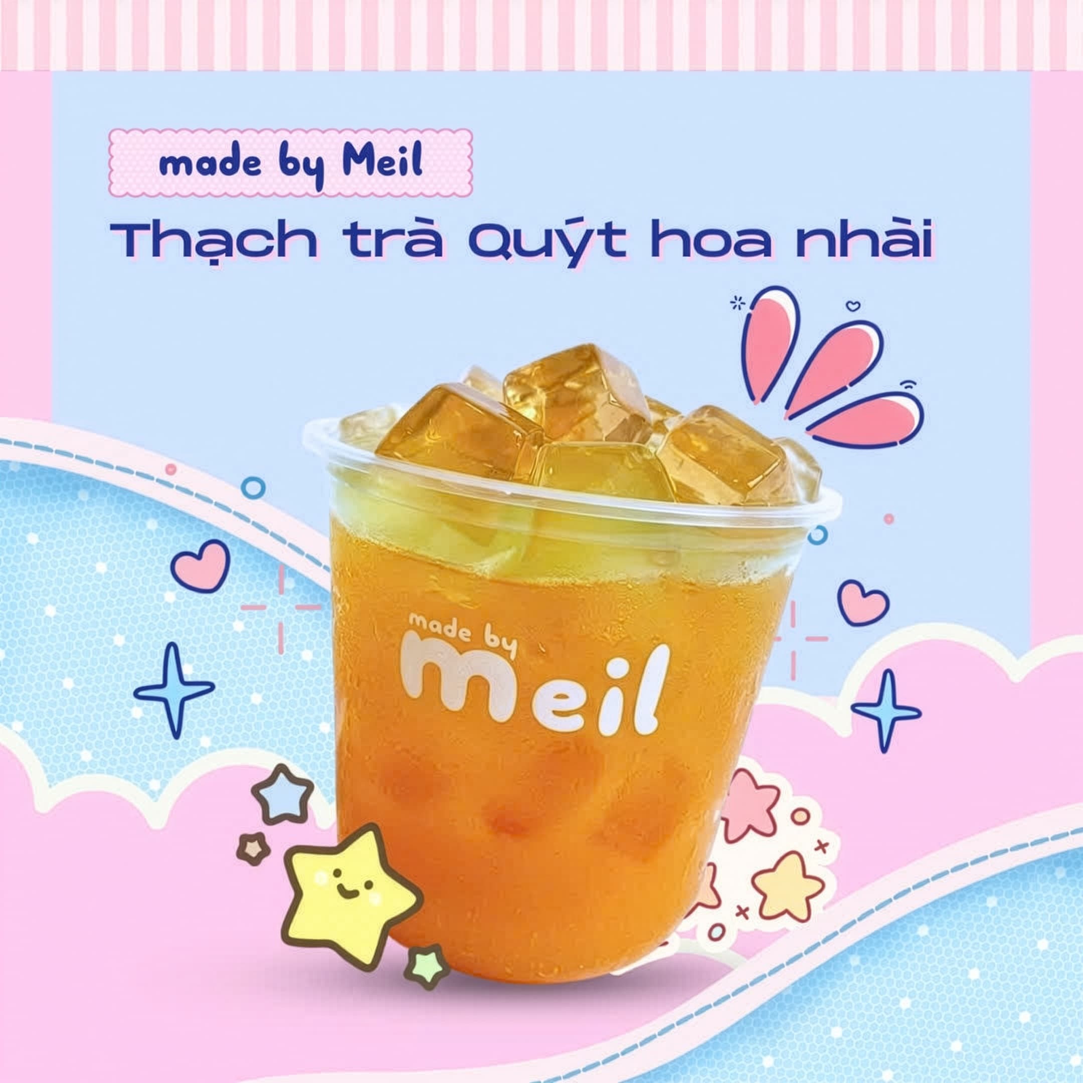 Thạch Trà Quýt Hoa Nhài