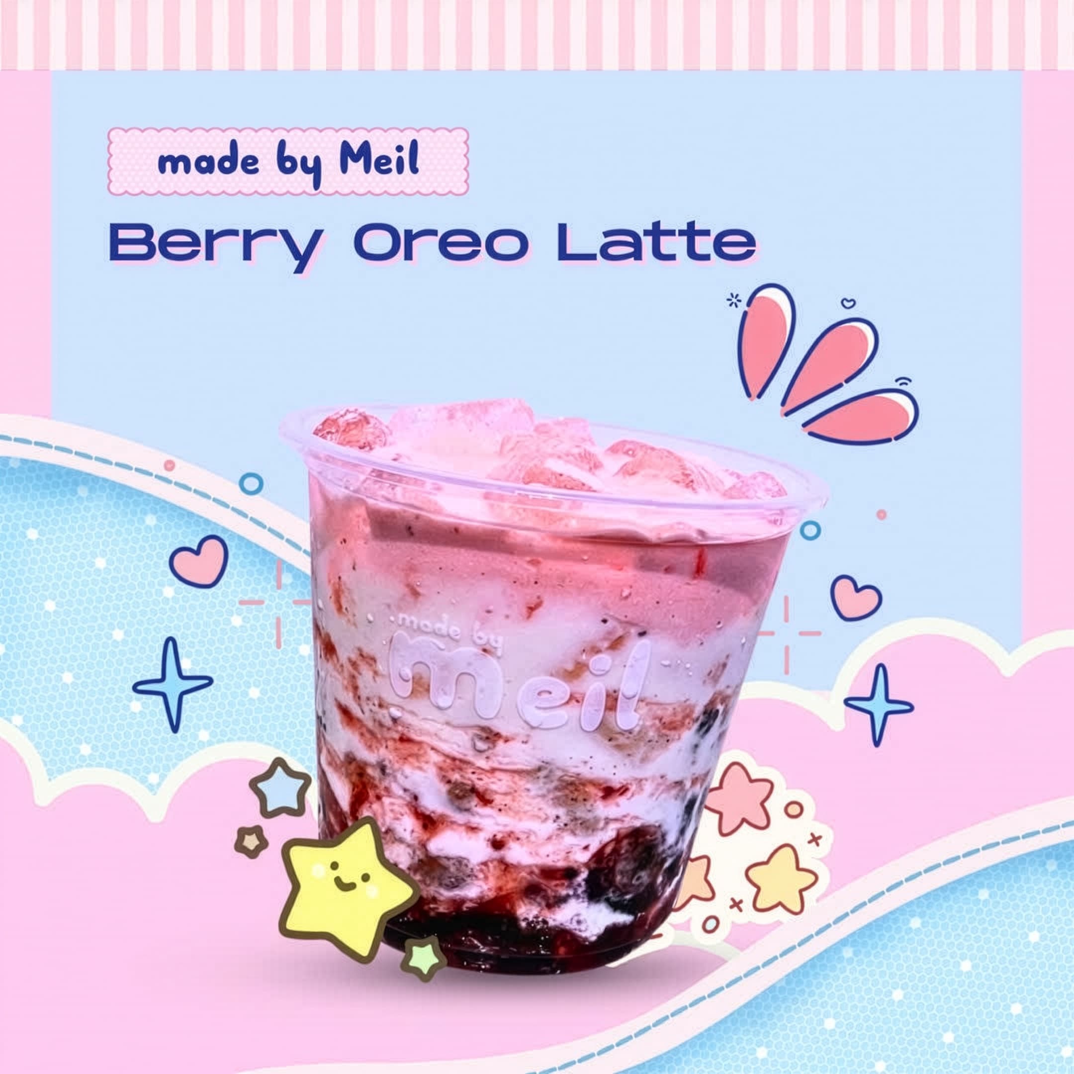 Dâu Oreo Latte
